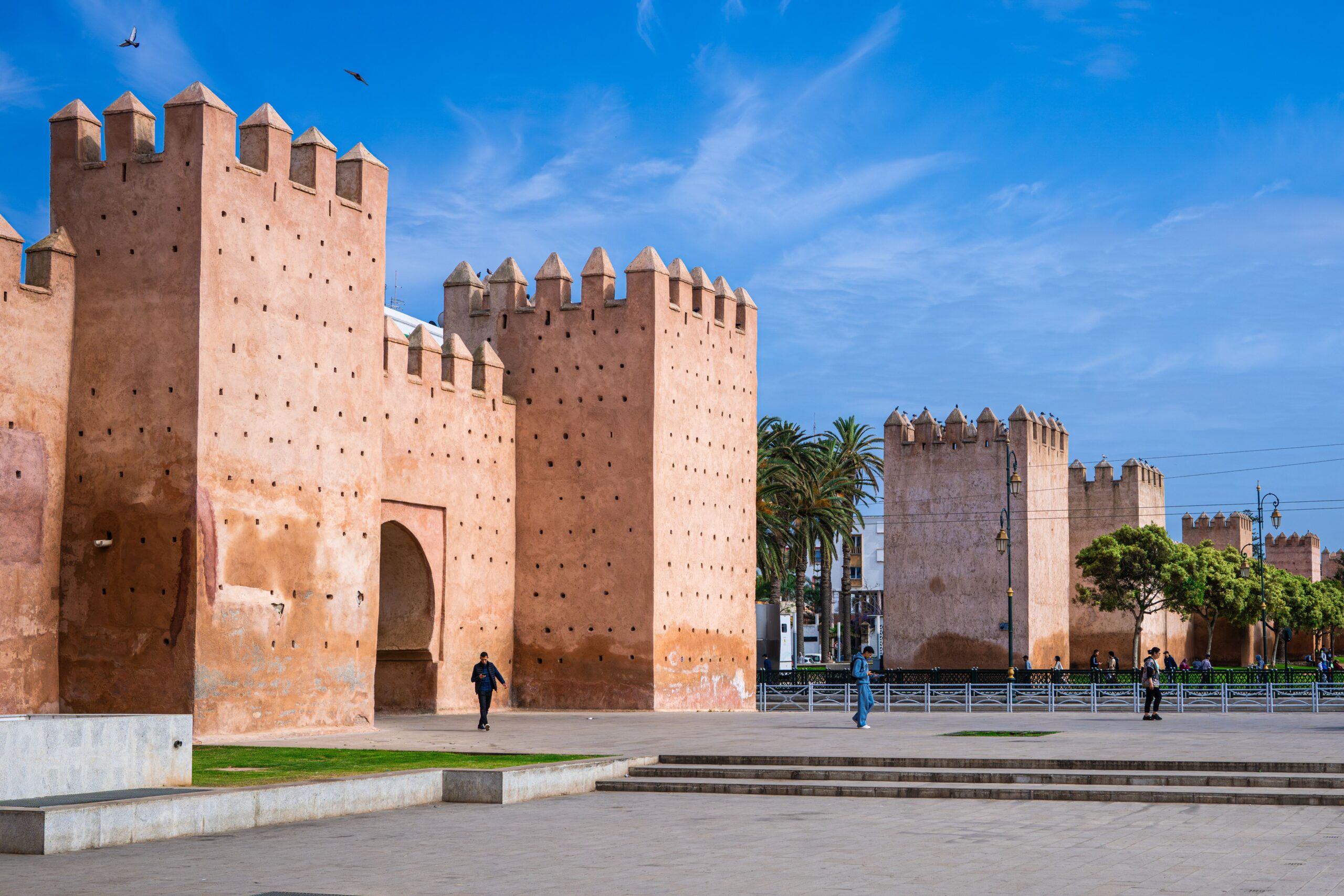 Kasbah of the Udayas in Rabat Morocco